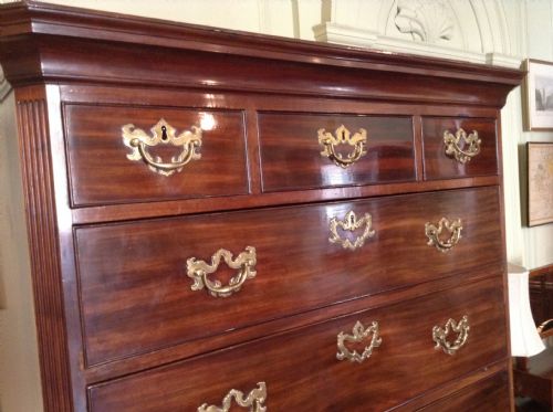 SUPERB GEORGIAN CHEST ON CHEST - ADDITIONAL PHOTO 3