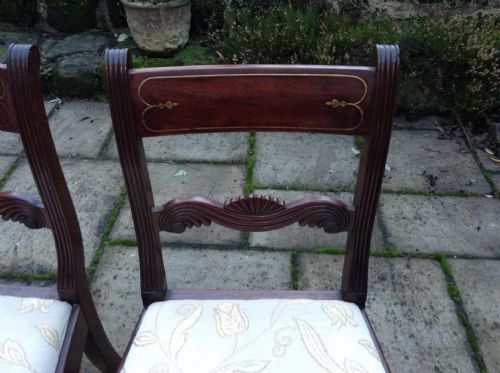 SET OF 8 EARLY 19TH CENTURY DINING CHAIRS - ADDITIONAL PHOTO 2