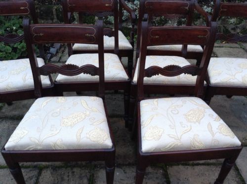 SET OF 8 EARLY 19TH CENTURY DINING CHAIRS - ADDITIONAL PHOTO 3