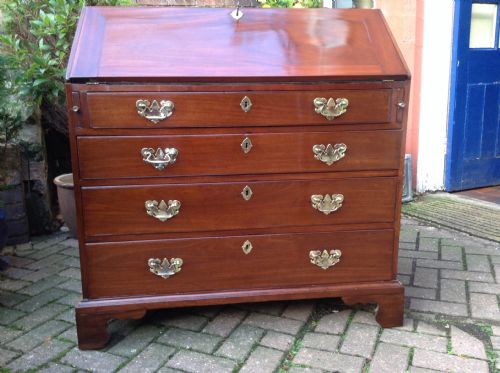 HANDSOME GEORGIAN BUREAU - ADDITIONAL PHOTO 3