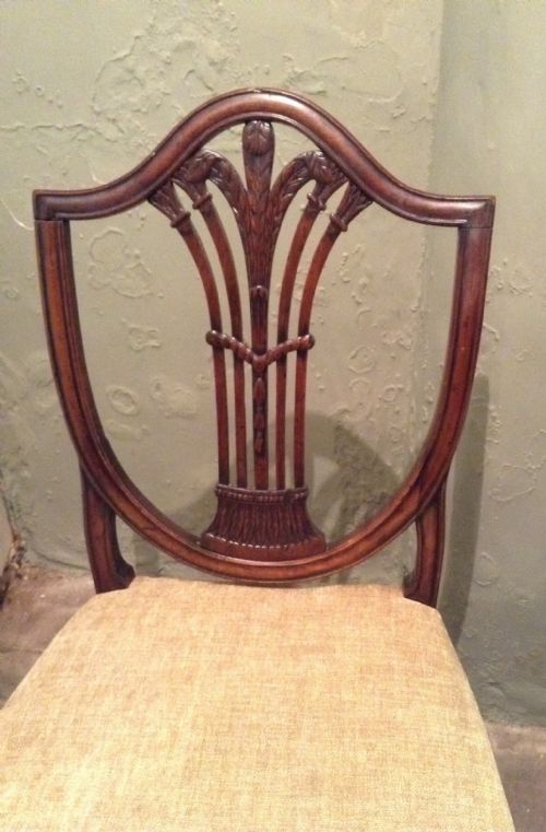 set of four georgian dining chairs - CATEGORY: ANTIQUE CHAIRS - DATED 1800