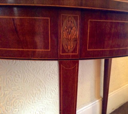 DEMI LUNE CARD TABLE - ADDITIONAL PHOTO 2