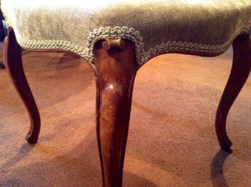 CABRIOLE LEG STOOL - ADDITIONAL PHOTO 2