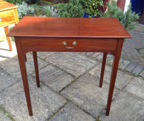 small georgian side table - CATEGORY: ANTIQUE TABLES - DATED 1800