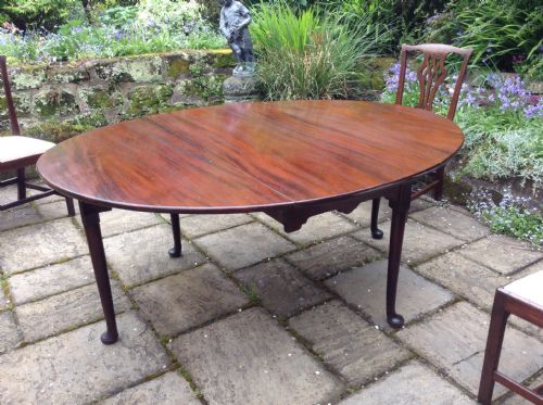 LARGE GEORGIAN DROP LEAF DINING TABLE - ADDITIONAL PHOTO 2