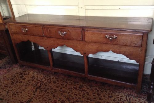 OAK DRESSER BASE - ADDITIONAL PHOTO 1