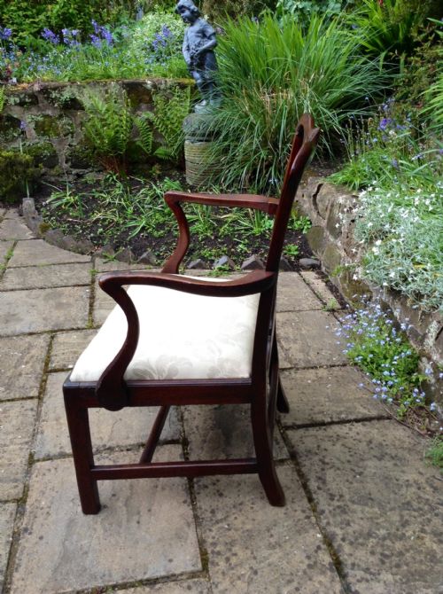 CHIPPENDALE PERIOD CARVER OR ARMCHAIR - ADDITIONAL PHOTO 3
