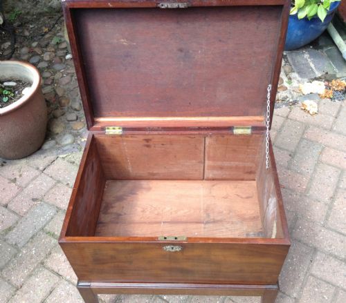 GEORGIAN BOX ON STAND - ADDITIONAL PHOTO 3