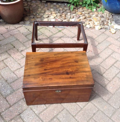 GEORGIAN BOX ON STAND - ADDITIONAL PHOTO 5