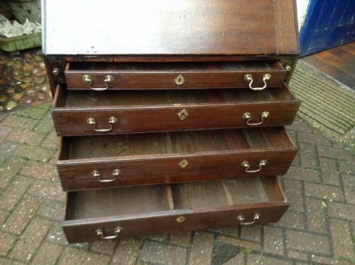 GEORGIAN OAK BUREAU - ADDITIONAL PHOTO 2