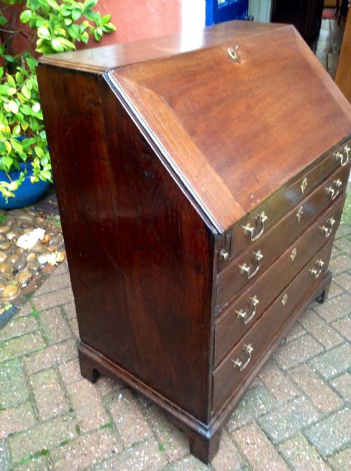GEORGIAN OAK BUREAU - ADDITIONAL PHOTO 3