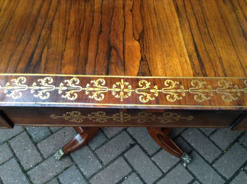 ROSEWOOD SOFA TABLE - ADDITIONAL PHOTO 7