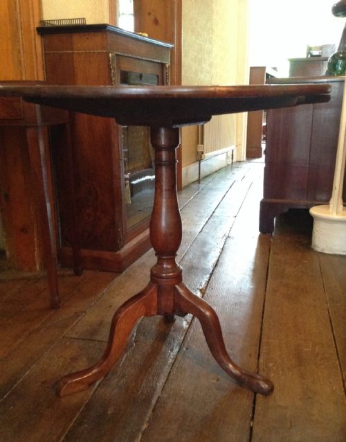 GEORGIAN OAK TRIPOD TABLE - ADDITIONAL PHOTO 1