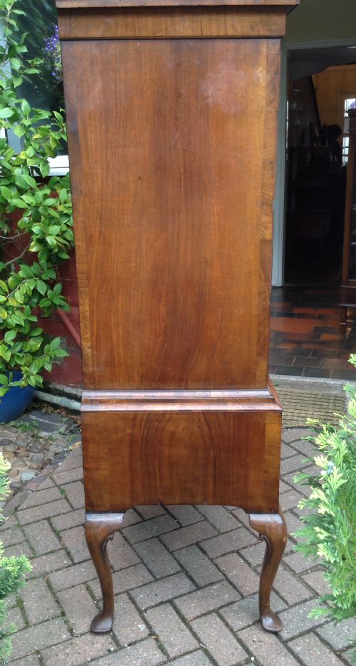 WALNUT CHEST ON STAND - ADDITIONAL PHOTO 5