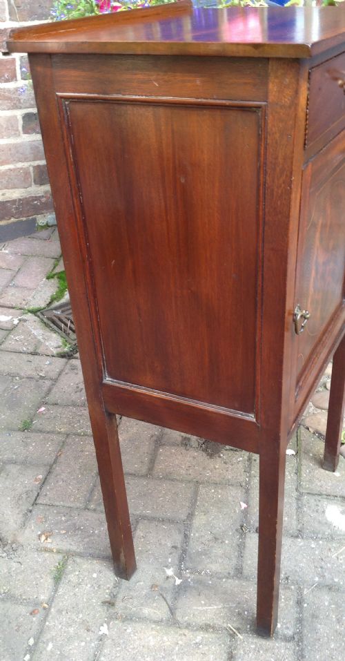 EDWARDIAN INLAID SIDE CABINET - ADDITIONAL PHOTO 3