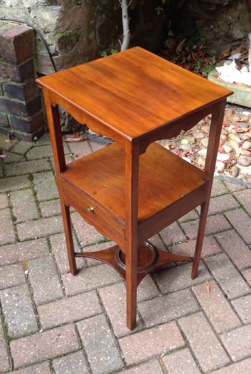 SQUARE WASHSTAND BEDSIDE TABLE - ADDITIONAL PHOTO 3