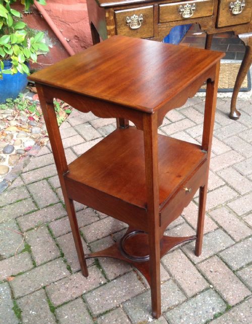 SQUARE WASHSTAND BEDSIDE TABLE - ADDITIONAL PHOTO 4