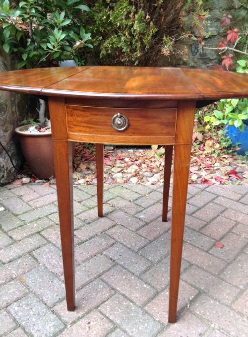 SMALL EDWARDIAN PEMBROKE TABLE - ADDITIONAL PHOTO 2