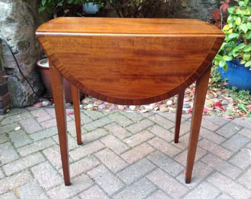SMALL EDWARDIAN PEMBROKE TABLE - ADDITIONAL PHOTO 5