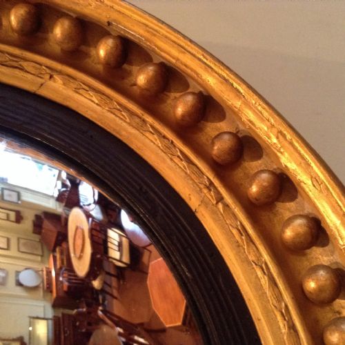 REGENCY CONVEX MIRROR - ADDITIONAL PHOTO 2