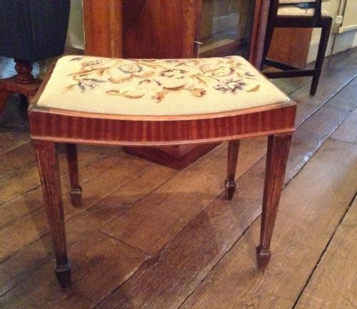 MAHOGANY STOOL - ADDITIONAL PHOTO 1