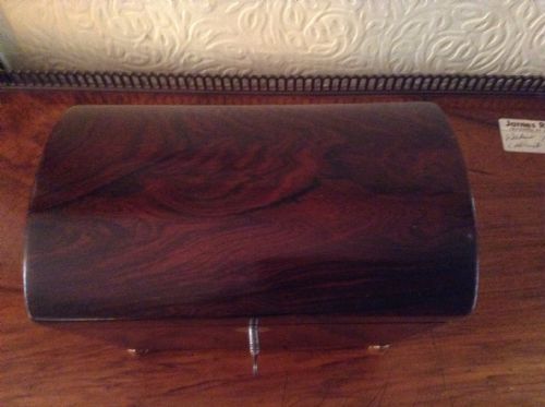 A SWEET LITTLE REGENCY ROSEWOOD TEA CADDY - ADDITIONAL PHOTO 4