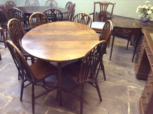 OAK DINING TABLE - ADDITIONAL PHOTO 4