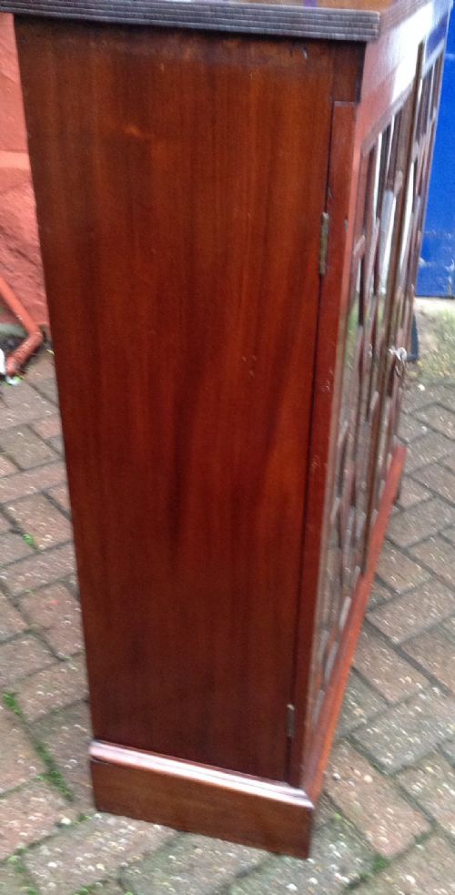 REGENCY MAHOGANY BOOKCASE - ADDITIONAL PHOTO 2