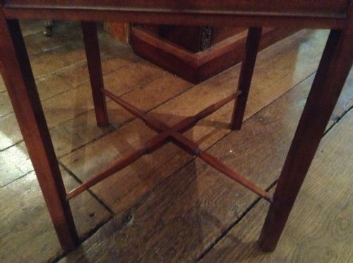 GEORGIAN SQUARE WASHSTAND OR BEDSIDE TABLE - ADDITIONAL PHOTO 5