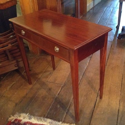 NARROW GEORGIAN MAHOGANY SIDE TABLE - ADDITIONAL PHOTO 3