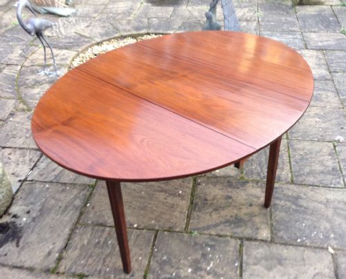 GEORGIAN DROP LEAF MAHOGANY TABLE - ADDITIONAL PHOTO 1