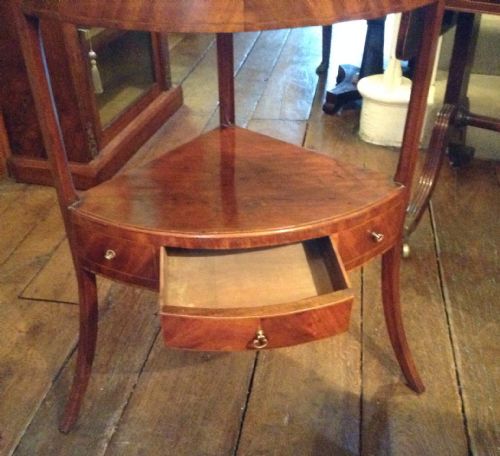 GEORGIAN CORNER WASHSTAND - ADDITIONAL PHOTO 1