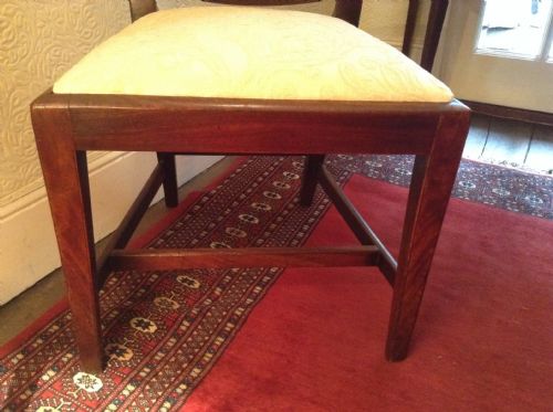 SET OF SIX GEORGIAN MAHOGANY DINING CHAIRS - ADDITIONAL PHOTO 1