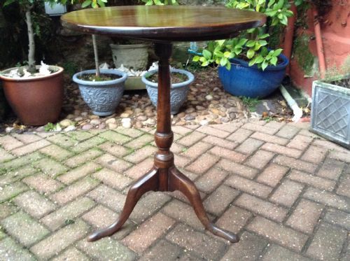 GEORGIAN SMALL TRIPOD TABLE - ADDITIONAL PHOTO 1