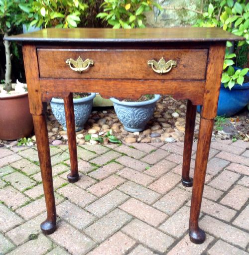 GEORGIAN PROVINCIAL SIDE TABLE - ADDITIONAL PHOTO 4