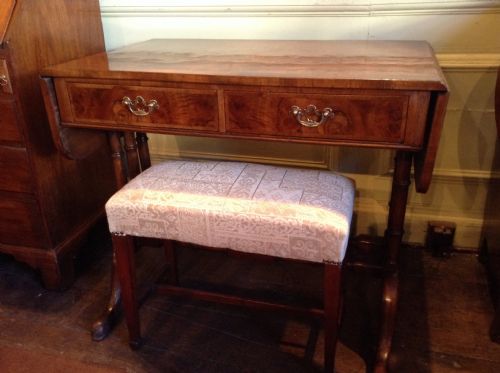 WALNUT SOFA TABLE BY WARING AND GILLOW - ADDITIONAL PHOTO 6