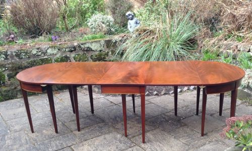 MAGNIFICENT GEORGIAN TEN SEATER DINING TABLE - ADDITIONAL PHOTO 7