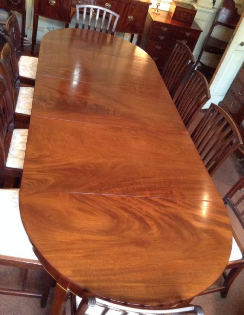 MAGNIFICENT GEORGIAN TEN SEATER DINING TABLE - ADDITIONAL PHOTO 6