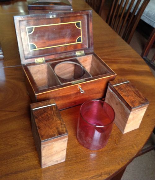 GEORGIAN TEA CADDY - ADDITIONAL PHOTO 2