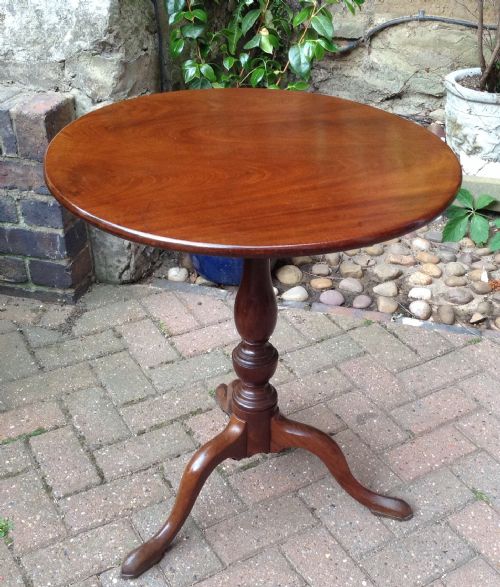 small georgian tripod table - CATEGORY: ANTIQUE TABLES - DATED 1800