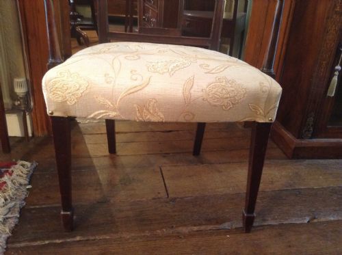 GEORGIAN MAHOGANY ELBOW OR CARVER CHAIR - ADDITIONAL PHOTO 2