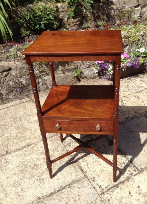 regency square washstand - CATEGORY: ANTIQUE FURNITURE - DATED 1800