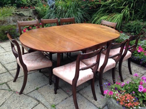 GEORGIAN EIGHT SEATER DINING TABLE - ADDITIONAL PHOTO 3