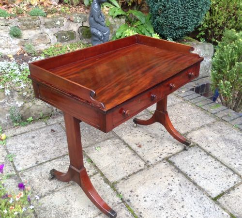 REGENCY DRESSING TABLE OR WRITING TABLE - ADDITIONAL PHOTO 1