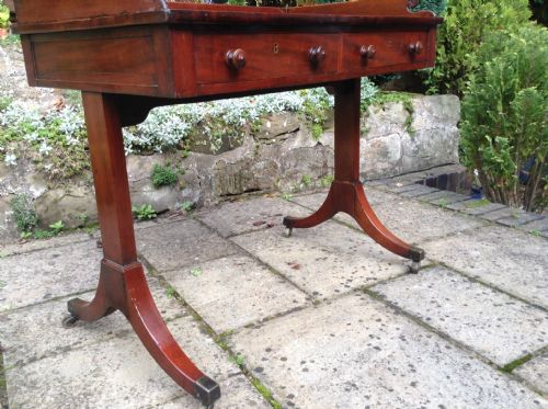 REGENCY DRESSING TABLE OR WRITING TABLE - ADDITIONAL PHOTO 2