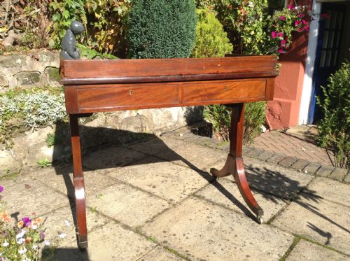 REGENCY DRESSING TABLE OR WRITING TABLE - ADDITIONAL PHOTO 3