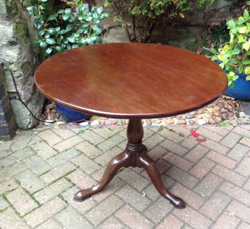 georgian tripod table - CATEGORY: ANTIQUE TABLES - DATED 1750
