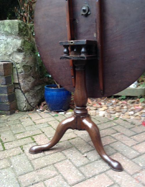 GEORGIAN TRIPOD TABLE - ADDITIONAL PHOTO 3