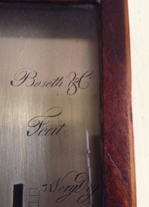 GEORGIAN STICK BAROMETER - ADDITIONAL PHOTO 3