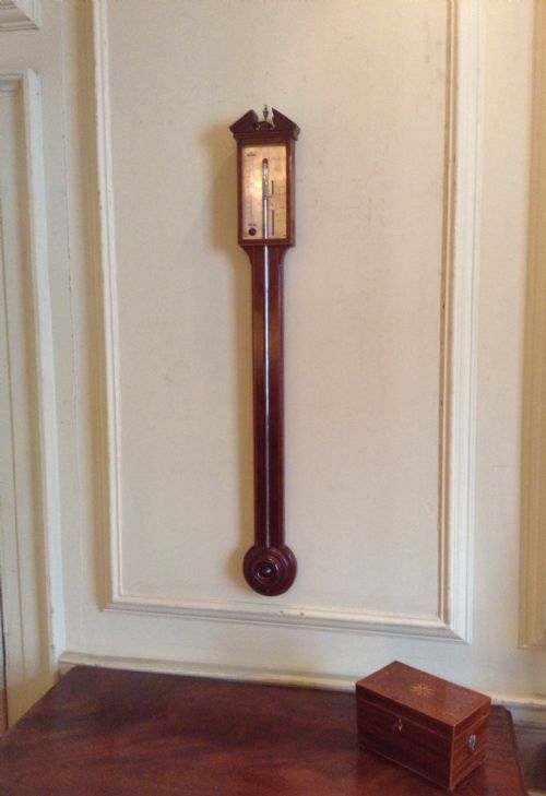 GEORGIAN STICK BAROMETER - ADDITIONAL PHOTO 4